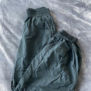 Black Cargo Jogger Pants